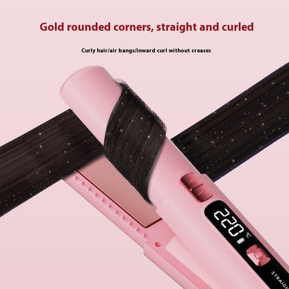 2-in-1 hair curler and straightener